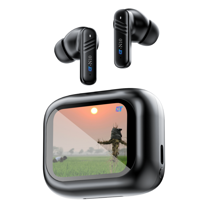 ET-N10 ANC Digital Touch Screen Dispaly Earbuds | ANC | ENC - Image 4