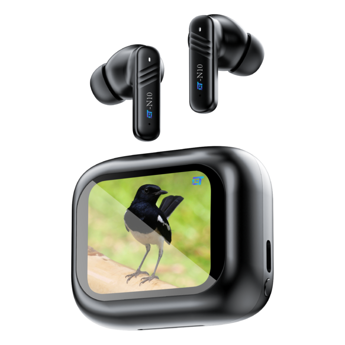 ET-N10 ANC Digital Touch Screen Dispaly Earbuds | ANC | ENC - Image 3