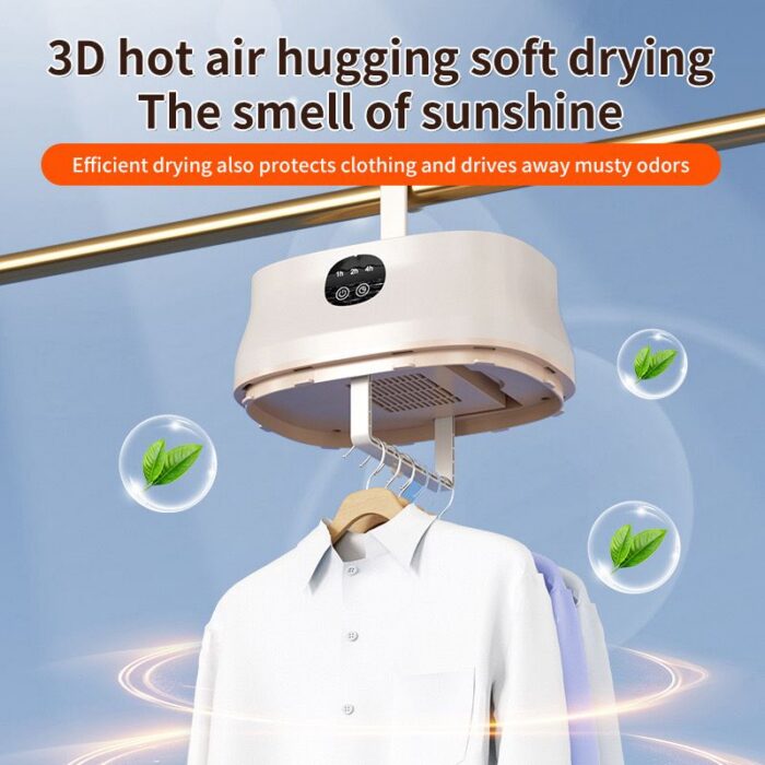 ET Portable Electric Dryer for Dress & Clothes, 8 Pieces Capacity, 220V | 400W - Image 2